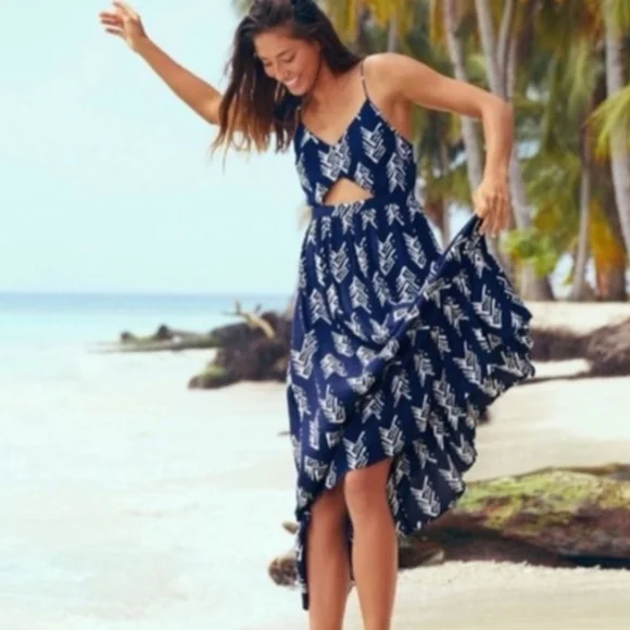 boho cut out maxi dress Desdi Floral High Low Cutout Maxi Dress – Girls Will Be Girls